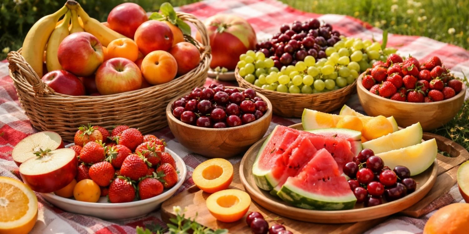 10 fruits à emporter en pique-nique