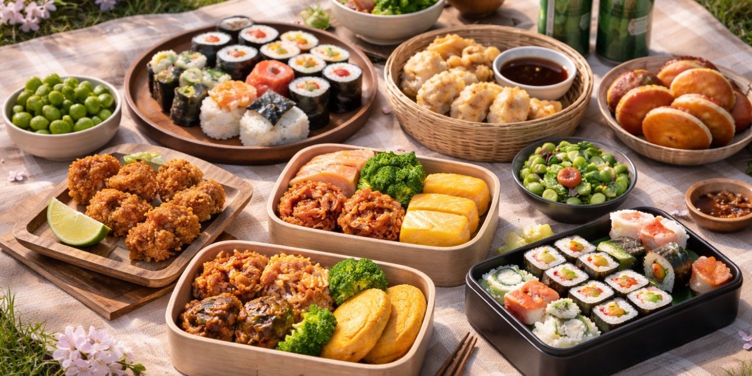 Pique-nique japonais : 10 idées de recettes à emporter