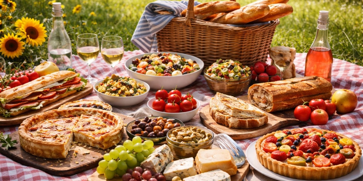 Pique-nique à la française : 10 idées de recettes à emporter