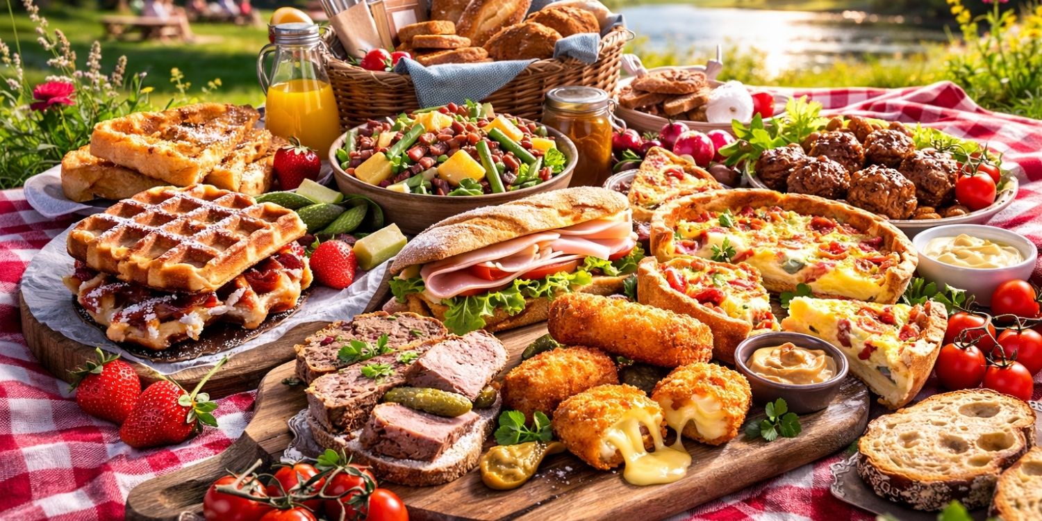 Pique-nique belge : 10 idées de recettes à emporter